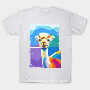 Alpaca Wpap Art T-Shirt